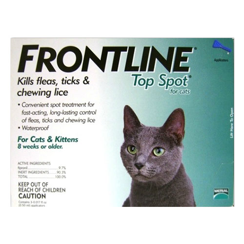 Frontline Top Spot Cats (green) 4 + 4 Doses Free