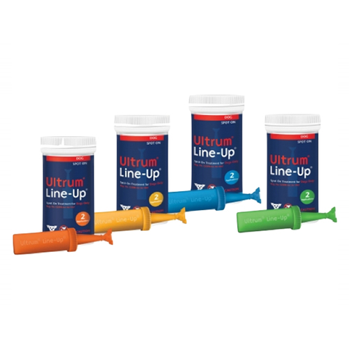 Ultrum Line-up Spot On For Small Dogs Up-22 Lbs (blue) 2 Pack