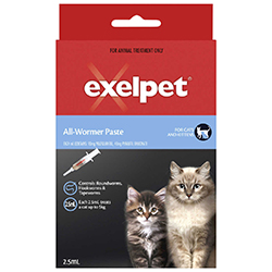 Exelpet Allwormer For Cats 5 Ml