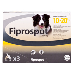 Fiprospot Spot-on For Medium Dogs 23-44 Lbs 12 Pack