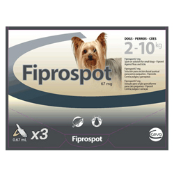 Fiprospot Spot-on For Small Dogs Up To 22 Lbs 6 Pack
