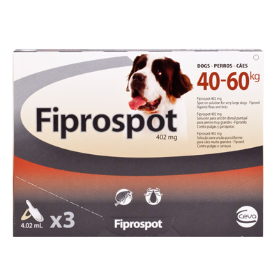 Fiprospot Spot-on For Extra Large Dogs Over 88 Lbs 12 Pack