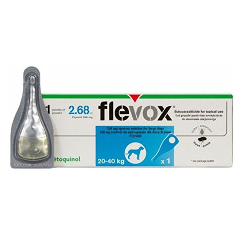 Flevox For Large Dogs 45-88 Lbs  (blue) 3 Pack