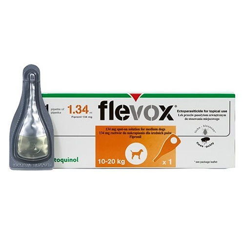 Flevox For Medium Dogs 23-44 Lbs (orange) 6 Pack