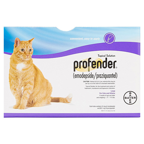 Profender Large Cats (1.12 Ml) 11-17.6 Lbs 1 Doses